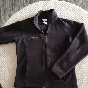 Columbia Black Full-Zip Jacket